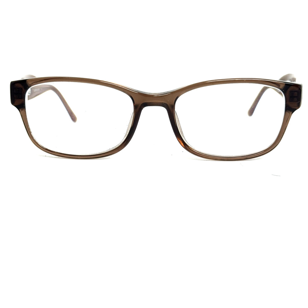 Lenton &‎ Rusby LR5002 200 Brown Crystal Eyeglasses Frames 50-17 130 Men H17685